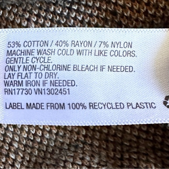 🌺 A New Day Leopard Print Tan Stretchy Pullover Sweater Size XL Soft Knit - Picture 7 of 9